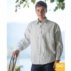 Vendor-unknown Waterford Organic Linen Oxford Shirt (Discontinued)