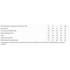 Vendor-unknown Oxfordshire Long-sleeve 100% Hemp T-Shirt (Discontinued) Offers