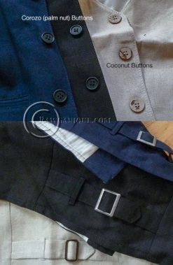 Vendor-unknown Eco-Couture Hemp Dress Jacket