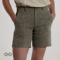 REDWOOD Unisex 100% Organic Hemp Shorts (8