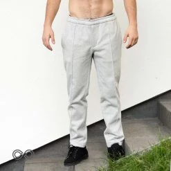 Vendor-unknown Men REDMOND 100% Organic Cotton Fleece Flex Waist Jogger Pants (With Zipper)