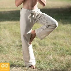 Vendor-unknown Hemp Karate Ninja Pants (with Organic Cotton) Clearance