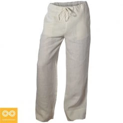 Vendor-unknown Luca Elastic-free 100% Hemp Meditation Pants (Regular Rise) Bottoms