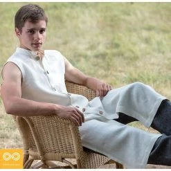 Vendor-unknown MARCO POLO Sleeveless Hemp Tunic (Unisex) Tops