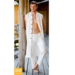 Vendor-unknown MARCO POLO Sleeveless Hemp Tunic (Unisex) Tops