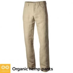 Vendor-unknown Bottoms Skywalker Slim Fit Hemp Dress Pants Slacks