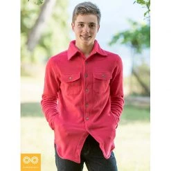 Vendor-unknown REVELSTOKE Unisex Organic Cotton Fleece Jacket (Discontinued) Tops