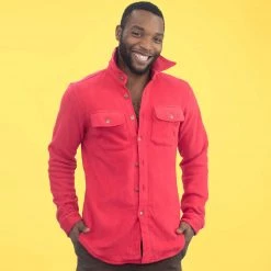 Vendor-unknown REVELSTOKE Unisex Organic Cotton Fleece Jacket (Discontinued) Tops