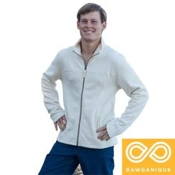 Vendor-unknown EXPLORATOR 100% Organic Cotton Fleece Zippered Ski Jacket (Unisex)