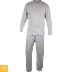 Vendor-unknown RODIN Elastic-free 100% Organic Irish Linen Knit Top & Bottom Set (PJ Or Sweats)