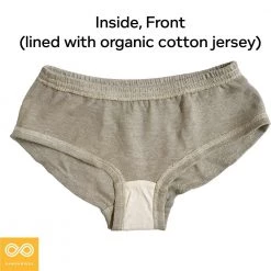 Vendor-unknown Lingerie & Sleepwear RAQUEL 100% Organic Linen Boy Short Panty
