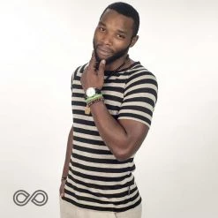 Vendor-unknown Men TRIBECA 100% Organic Hemp Striped T-shirt Top