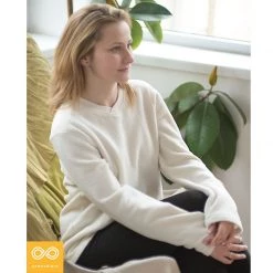 Vendor-unknown SEBASTOPOL 100% Organic Cotton V-Neck Fleece Sweatshirt (Unisex) 8 Vendor-unknown SEBASTOPOL 100% Organic Cotton V-Neck Fleece Sweatshirt (Unisex)