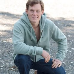 Vendor-unknown MONT TREMBLANT 100% Organic Cotton Fleece Hooded Zippered Sweatshirt (Unisex) Warmwear & Outerwear