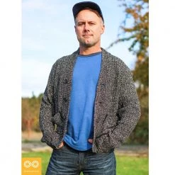 Vendor-unknown Women GRENOBLE 100% Organic Hemp Cardigan Sweater