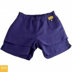 HYDE PARK 100% Organic Linen Swimming - Sports Shorts (Inside Shorts) (Unisex) Womens’ Shorts