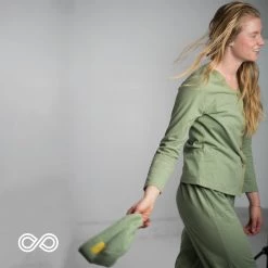 Vendor-unknown AVIGNON 100% Organic Prima Cotton Jersey Shirt / Lounge Top Women