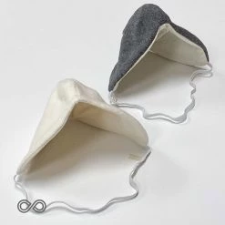 Vendor-unknown PURCELL 2-Layer Organic Cotton Fleece & Jersey Face Mask Mouth Mask (One Elastic)