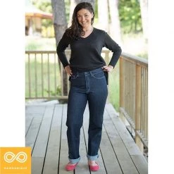 Vendor-unknown Emma Women's Straight Fit Organic Cotton Jeans (Discontinued)