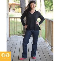 Vendor-unknown Emma Women's Straight Fit Organic Cotton Jeans (Discontinued)