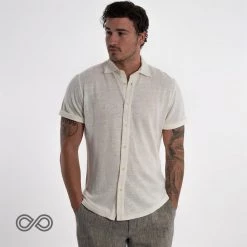 Rawganique popular shop 26 Vendor-unknown Offers Errol Heritage Organic Linen Knit S/S Shirt (No Pocket) (Discontinued)