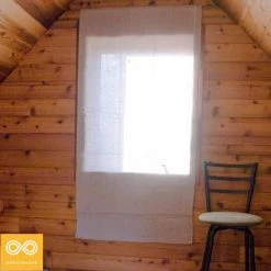 Vendor-unknown Pomona Organic Linen Roman Blinds (Discontinued) Curtains