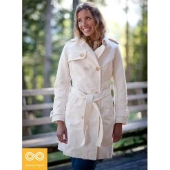 Vendor-unknown AUDREY Organic Cotton Trench Coat