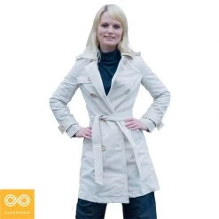 Vendor-unknown AUDREY Organic Cotton Trench Coat