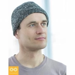 Vendor-unknown VAN GOGH Unisex 100% Organic Linen Knit Ski Hat Tuque Beanie (Starry Night Rainbow)