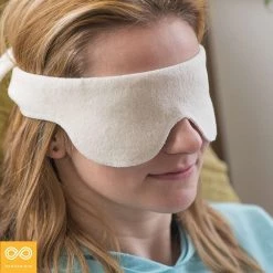 Vendor-unknown STRAUSS Reversible 100% Organic Cotton Fleece Eyeshade - Sleep Mask