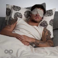 Vendor-unknown DREAM JOURNEY 100% Organic Linen Eyeshade - Blindfold