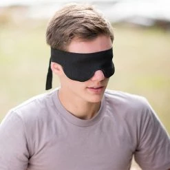 Vendor-unknown DREAM CATCHER 100% Organic Hemp Eyeshade - Blindfold Eye Shades