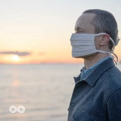 Vendor-unknown SAO PAULO Elastic-free 100% Organic Cotton Face Mask Mouth Mask PPE