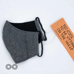 Vendor-unknown DONIZETTI 2-Layer Organic Cotton Jersey Face Mask Mouth Mask With Elastic Face Coverings