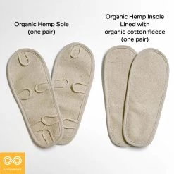 Footwear LASCAUX Glue-Free 100% Organic Hemp Grounding Cave Shoes With Replaceable Sole - Zero Drop (Unisex Sizes)