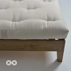 Vendor-unknown DREAMSCAPE Vegan Medium Firm Organic Cotton Mattress With Natural Latex Core (No Wool) (Handmade In USA) BedBath
