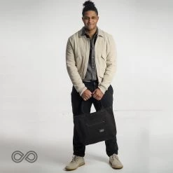 Vendor-unknown MOUNTAINVIEW 100% Organic Hemp Carry-All Tote (Unisex) (17”x13”x4”) (Plastic-free)