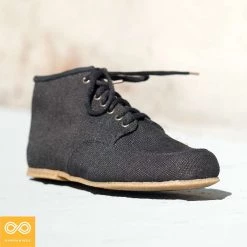 Shoes COTTONWOOD Organic Fleece-Lined Hemp High Tops (40-46EU) Footwear