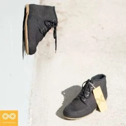 Shoes COTTONWOOD Organic Fleece-Lined Hemp High Tops (40-46EU) Footwear 8 Shoes COTTONWOOD Organic Fleece-Lined Hemp High Tops (40-46EU) Footwear