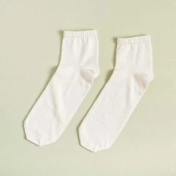 BEETHOVEN 99.95% Organic Cotton Anklet Dress Socks