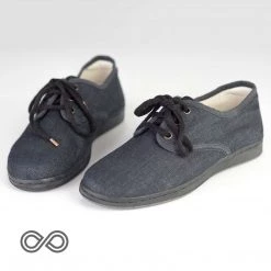 City Slicker Organic Cotton Denim Shoes (Unisex Women's & Men's Sizes)