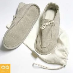 Vendor-unknown GLUCK Glue-free 100% Hemp Moc House Shoes Grounding Slippers (Unisex) Women’s Footwear