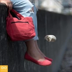 Shoes Women’s Footwear GISELLE Handmade Hemp Ballet Flats With Natural Rubber Sole