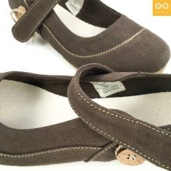 Shoes Ladies' Organic Cotton Ballet Flats With Natural Rubber Sole (Stuttgart) (Women's Sizes)