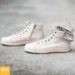 Shoes GENEVA Hemp High Top Sneakers Zipper (Men's & Women's Sizes)