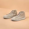 Shoes GENEVA Hemp High Top Sneakers Zipper (Men's & Women's Sizes)