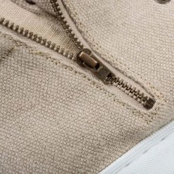Shoes GENEVA Hemp High Top Sneakers Zipper (Men's & Women's Sizes)