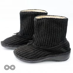 Shoes ESMERALDA Ladies' Handmade Glue-free Hemp Knit Boots (Women's Sizes)