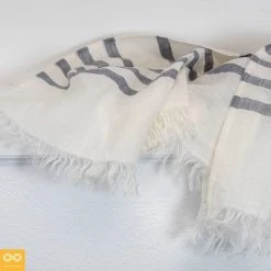 Vendor-unknown MANDALAY Bespoke Organic Linen Throw Wrap