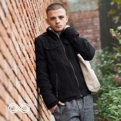 Vendor-unknown Warmwear & Outerwear PARK LANE Organic Hemp Jacket (Organic Cotton Fleece Lining) (Unisex)